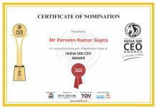 India 500 CEO Nominations