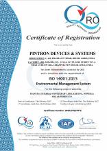 ISO 14001:2015 (W.e.f. 24-02-2025)