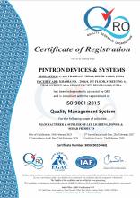 ISO 9001:2015 (w.e.f. 24-02-2025)